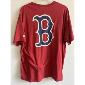 2X/ TTG Boston Red Sox Baseball Red 2XL T-Shirt Tailgate 100% Cotton MLB